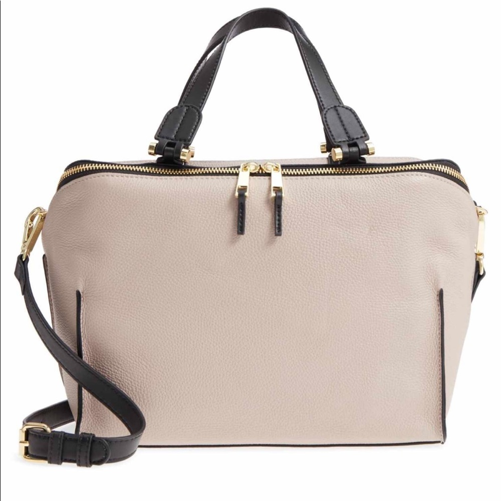 Danielle Nicole Mia Leather Satchel Shoulder Bag